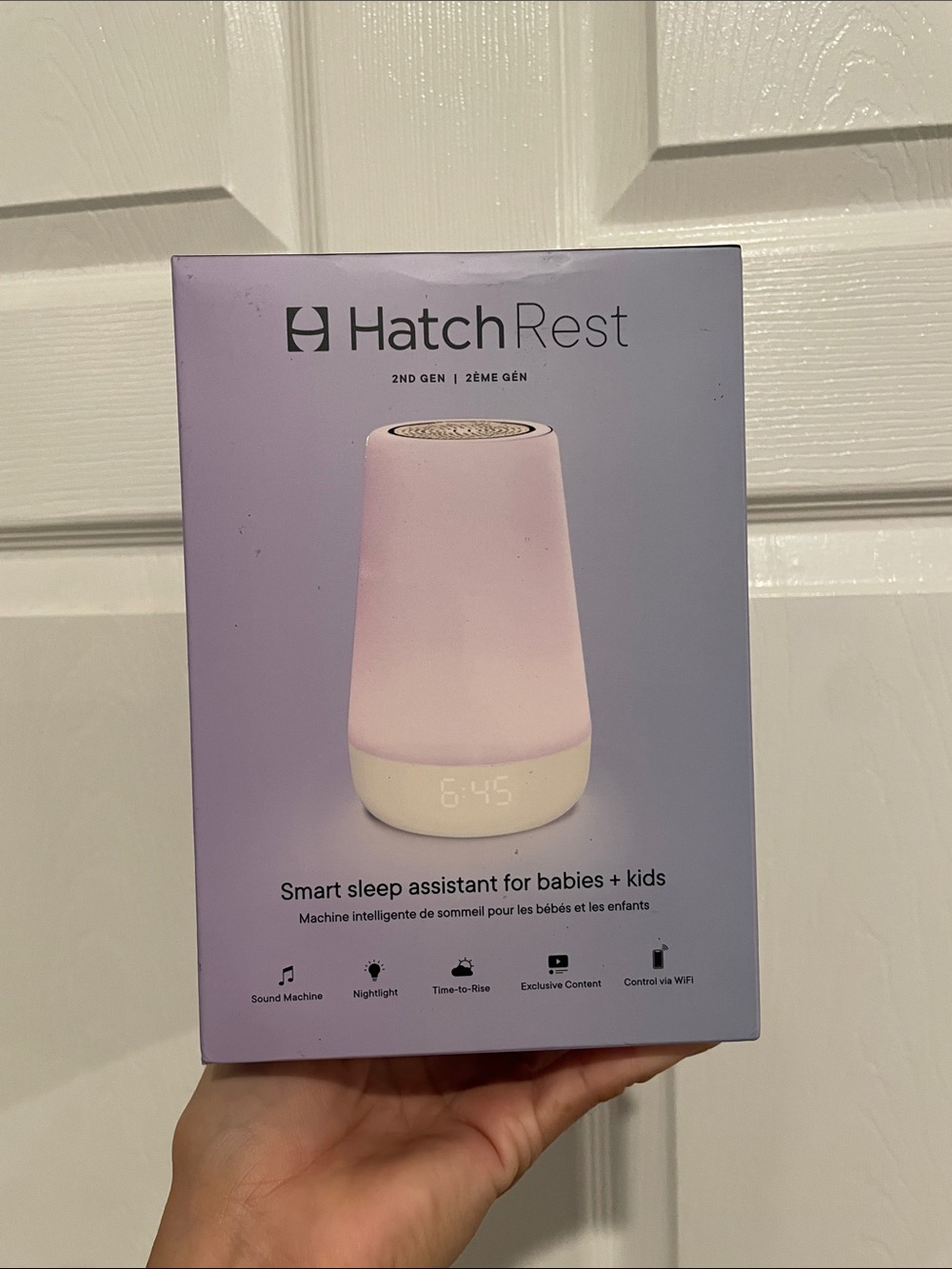 Hatch Rest 2nd Gen Nightlight and Sound Machine - New in Sealed Box